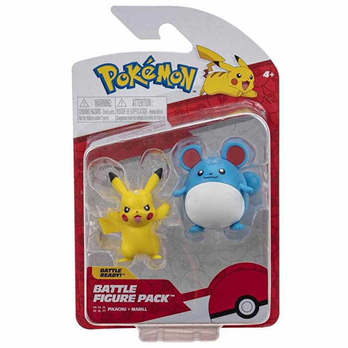 Pokemon Battle Figür S13 Pikachu Ve Marill