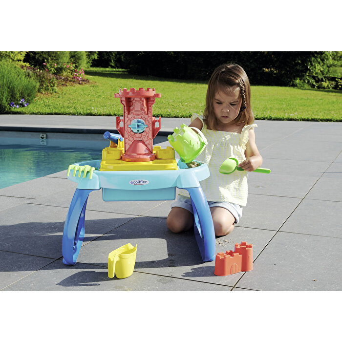 Ecoiffier Su ve Kum Aksesuarlı Oyun Masası