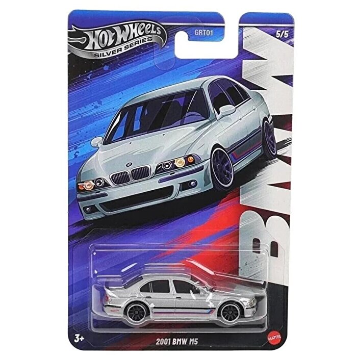 Hot Wheels Silver Series Araba 2001 BMW M5 JBY58