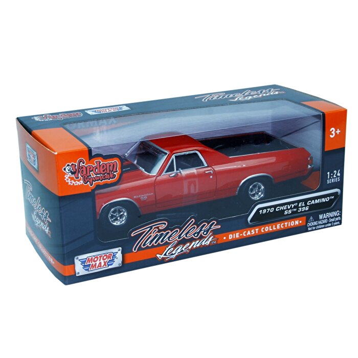 Motormax 1:24 1970 Chevy El Camino Kırmızı