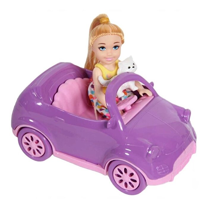 Mi̇ra Bebekli̇ Mini Car Mor
