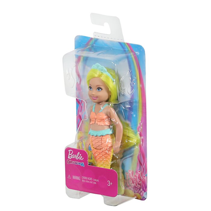Barbie Dreamtopia Chelsea Denizkızı Bebekler Sarı GJJ88
