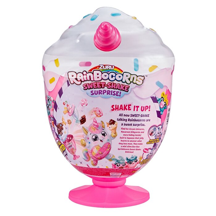 Rainbocorns Milkshake Sürprizi Koyu Pembe Boynuzlu