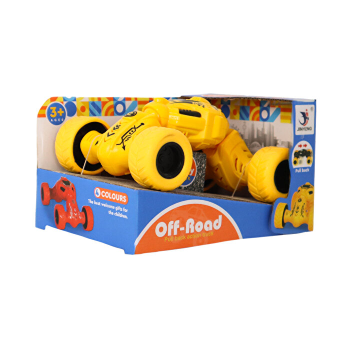 Çek Bırak Teleskopik Araba Sarı