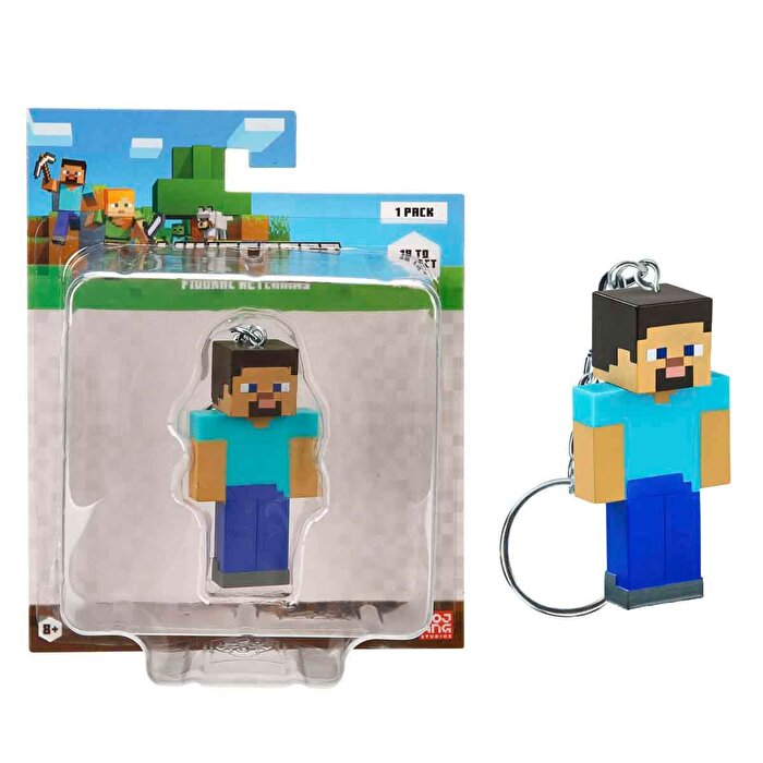 Minecraft 3D Figür Anahtarlık