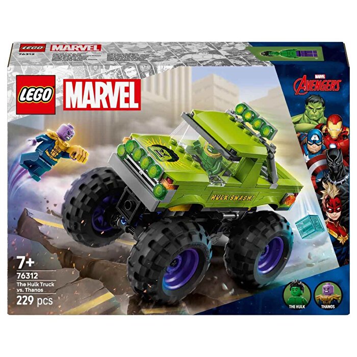LEGO Marvel Hulk Kamyonu Thanos'a Karşı 76312
