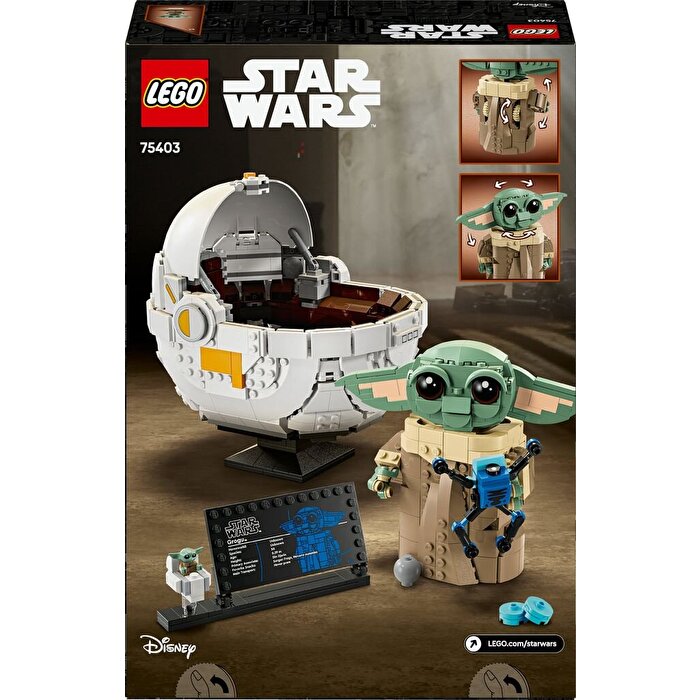 LEGO Star Wars Uçan Bebek Arabalı Grogu 75403
