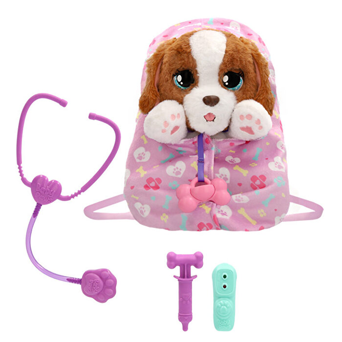 Baby Paws Sesli̇ Peluş Veteri̇ner Seti̇ 25 Cm