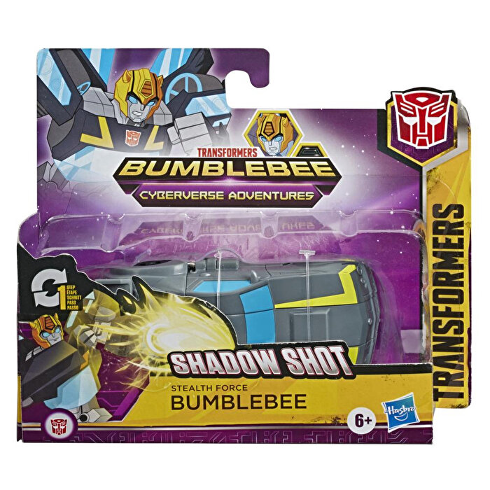 Transformers Cyberverse Tek Adımda Dönüşen Figür Gizli Görev Bumblebee E7074