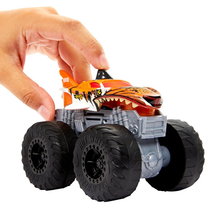 Hot Wheels Monster Trucks 1:43 Ölçekli Kükreyen Araçlar Tiger Shark HDX62
