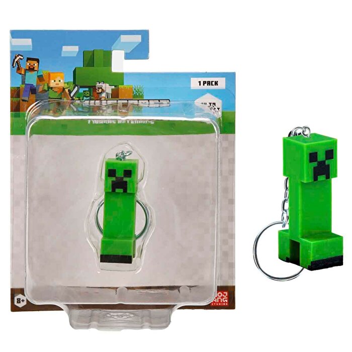 Minecraft 3D Figür Anahtarlık
