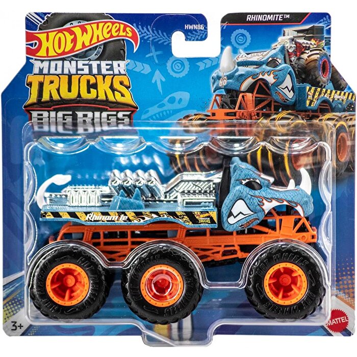 1:64 Hot Wheels Monster Trucks Arabalar Rhinomite HWN91