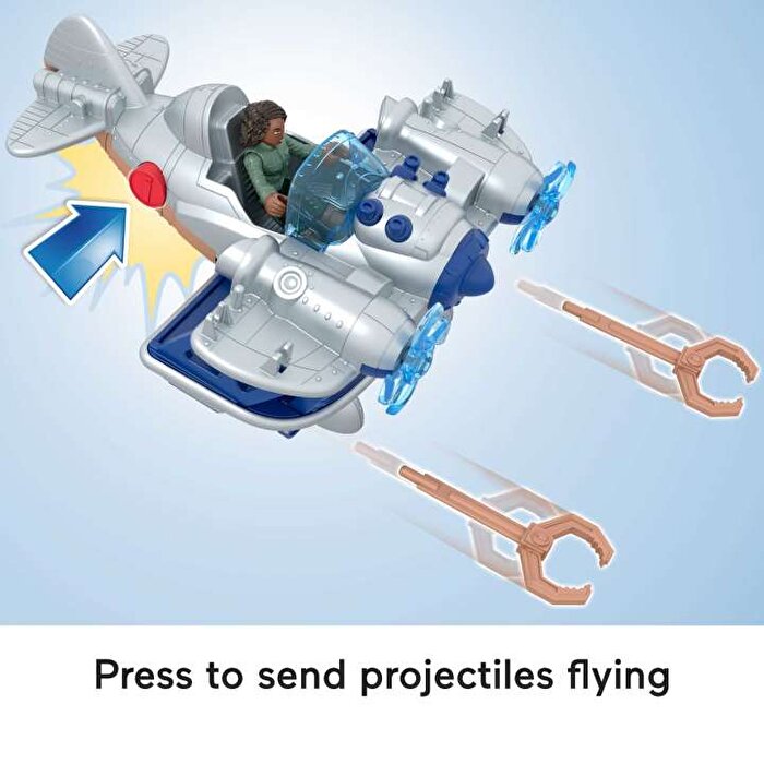 Imaginext Jurassic World Araçlar Air Tracker Kayla & Plane HML45