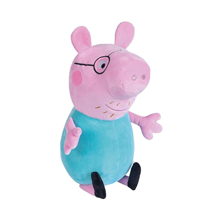 Peppa Pi̇g Peluş Ailesi Daddy Pig