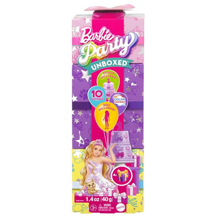 Barbi̇e Party Unboxed Köpeğimin Doğum Günü Serisi̇ JFG70