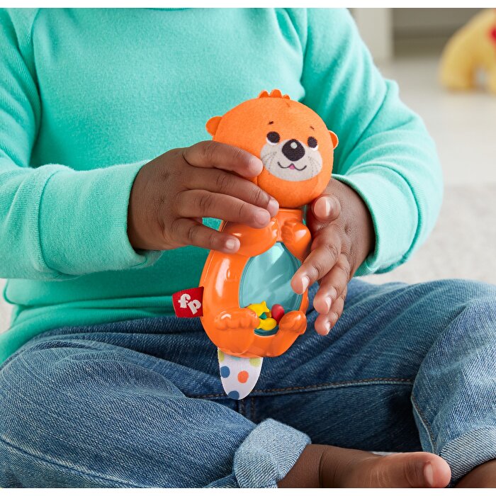 Fisher Price Eğlenceli Arkadaşlar Dişlik ve Çıngıraklar Aç Su Samuru (FXC21)