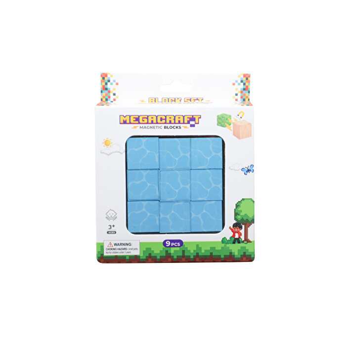Magnivity Manyetik Bloklar Su Desenli Blok