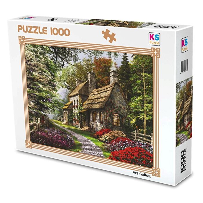 Ks Puzzle 1000 Parça Carnation Cottage
