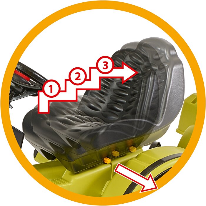 BIG Claas Celtis Yükleyici ve Römork Pedallı Traktör