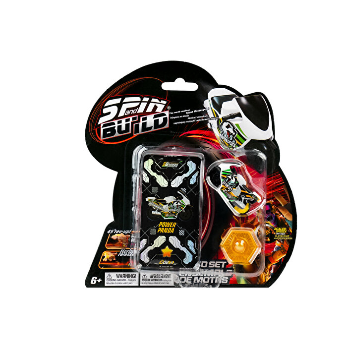 Spin N Build Rider S58 Power Panda Yarış Motoru