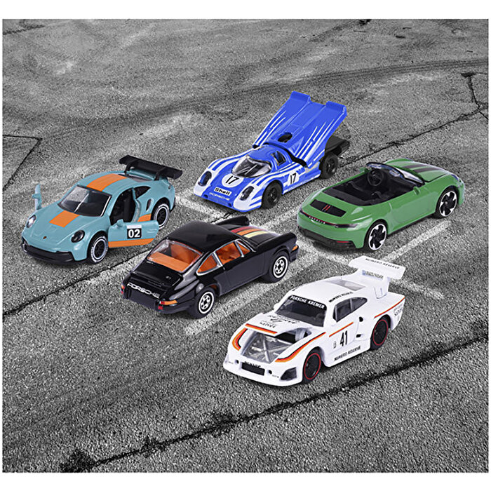 Majorette Porsche Sürümü 5'li Hedi̇ye Seti