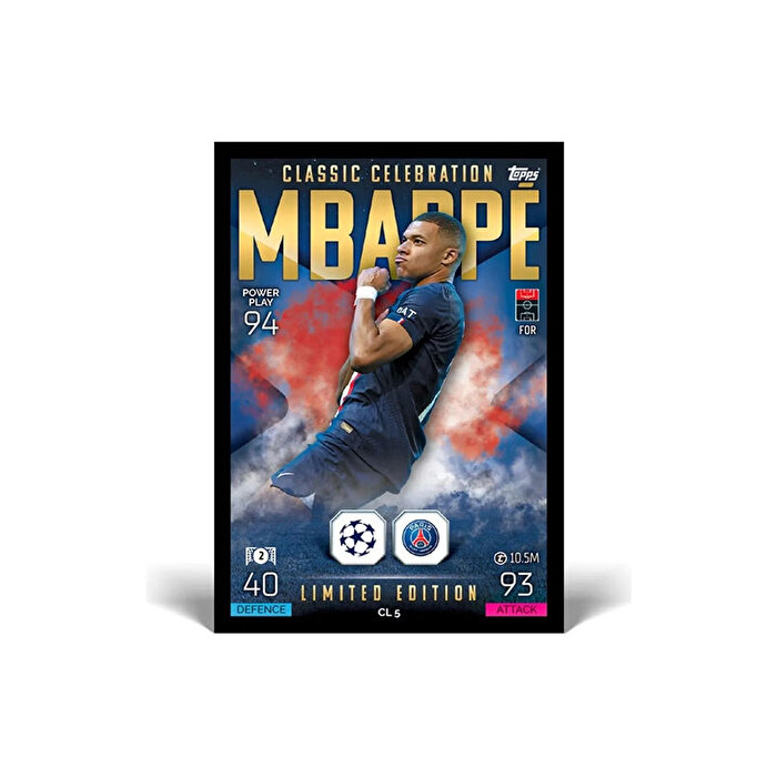 Match Attax Extra 2023 Mega Metal Kutu Futbolcu Kartları