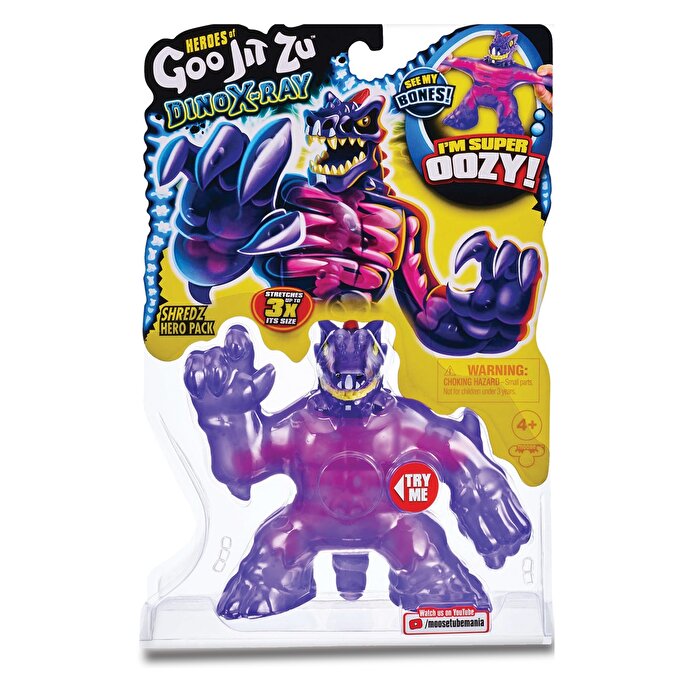 Goojitzu Tekli Figürler Dino X-Ray Shreds