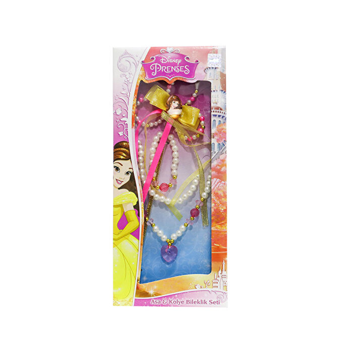 Disney Prenses Belle Asa Kolye Bileklik Seti