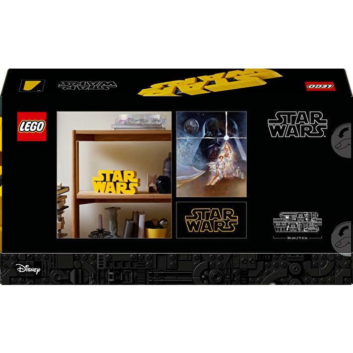 LEGO Parçalarla Yapılan Star Wars™ Logosu 75407