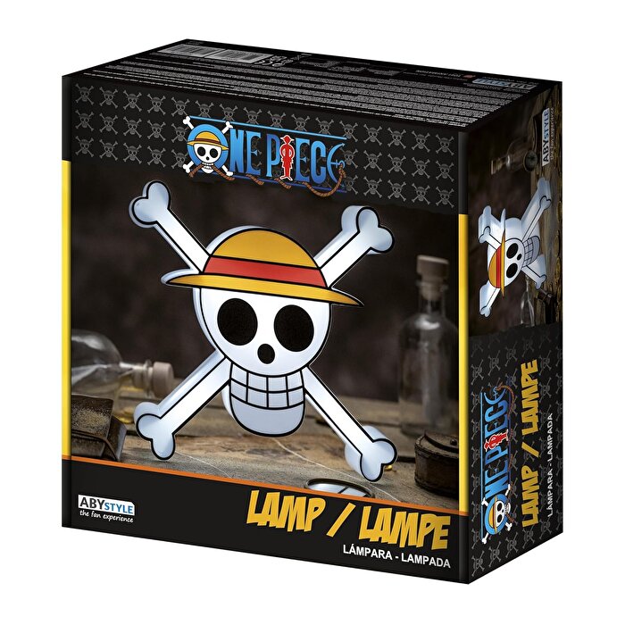 One Piece Skull Lamp Figür