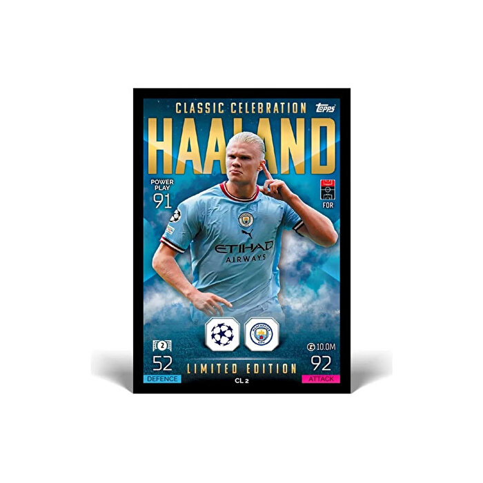 Match Attax Extra 2023 Mega Metal Kutu Futbolcu Kartları