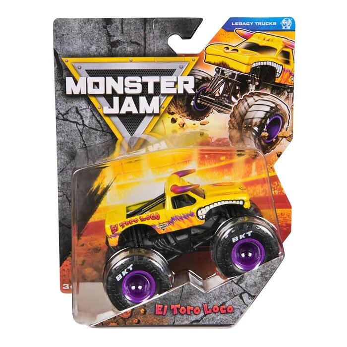Monster Jam 1:64 El Toro Loco Canavar Kamyon
