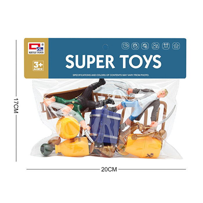 Poşette Korsan Ganimet Seti