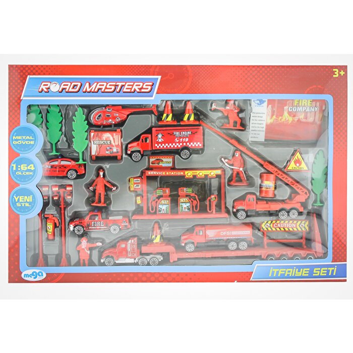 Mega Metal İtfaiye Seti
