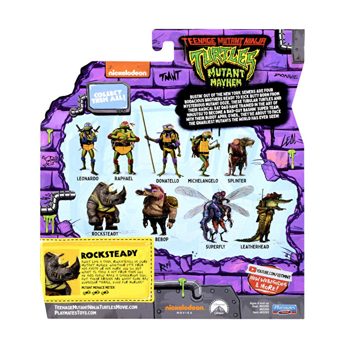 TMNT Aksiyon Figürler 83269 Rocksteady