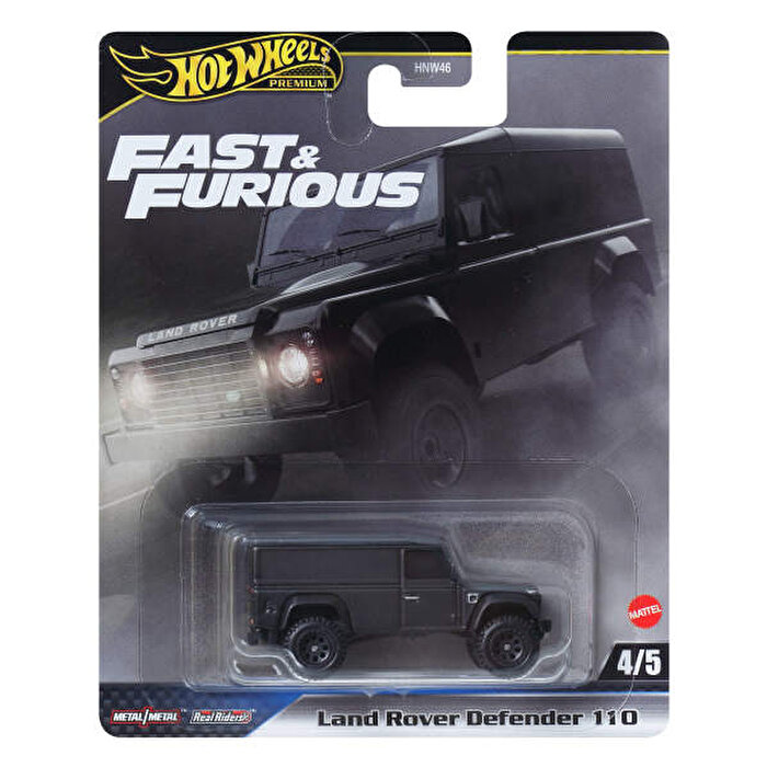 Hot Wheels Fast & Furious Premium Arabalar Land Rover Defender 110 JBL98