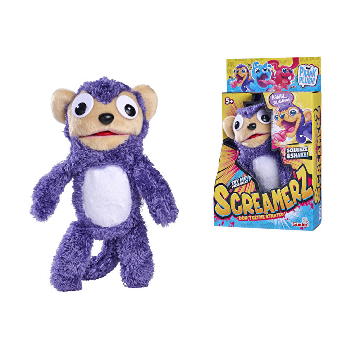 ScreamerZ Sesli Peluş Çılgın Maymun