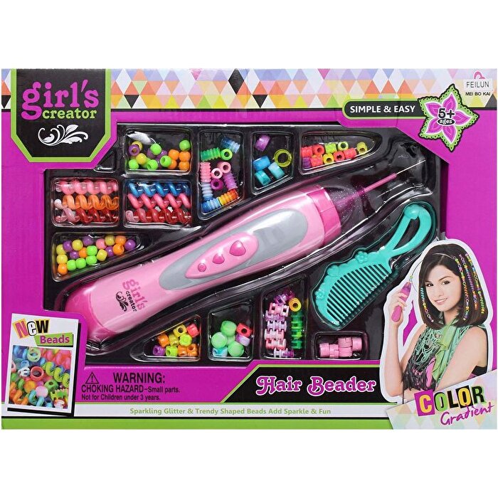 Girl's Creator Otomatik Saç Örgü Maki̇nesi̇ Seti̇