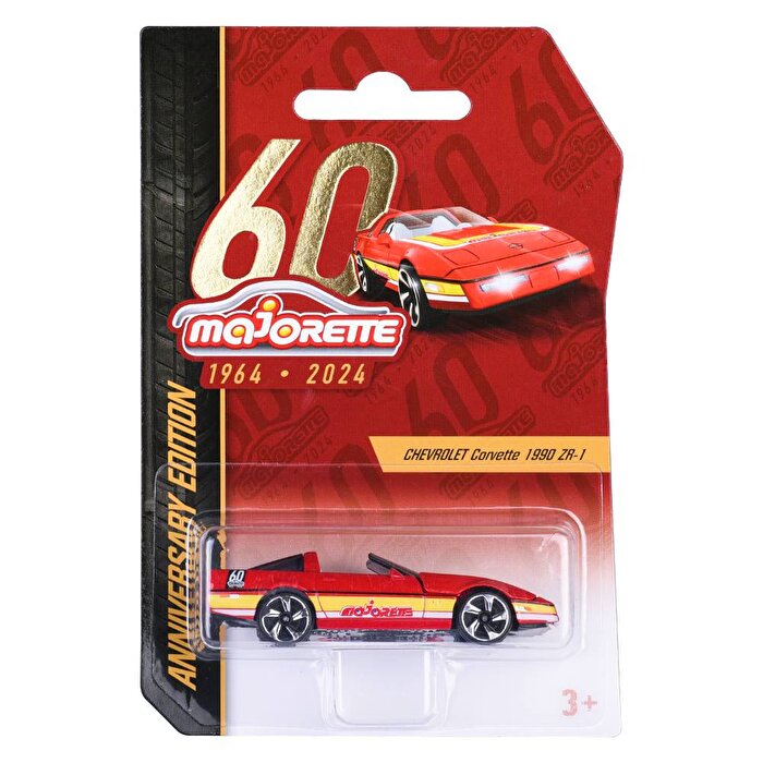 Majorette Anniversary Edition Premium Araçlar Chevrolet Corvette 1990 ZR-1