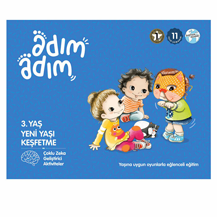 Adım Adım Eğitim Seti 3 Yaş Yeni Yaşı Keşfetme