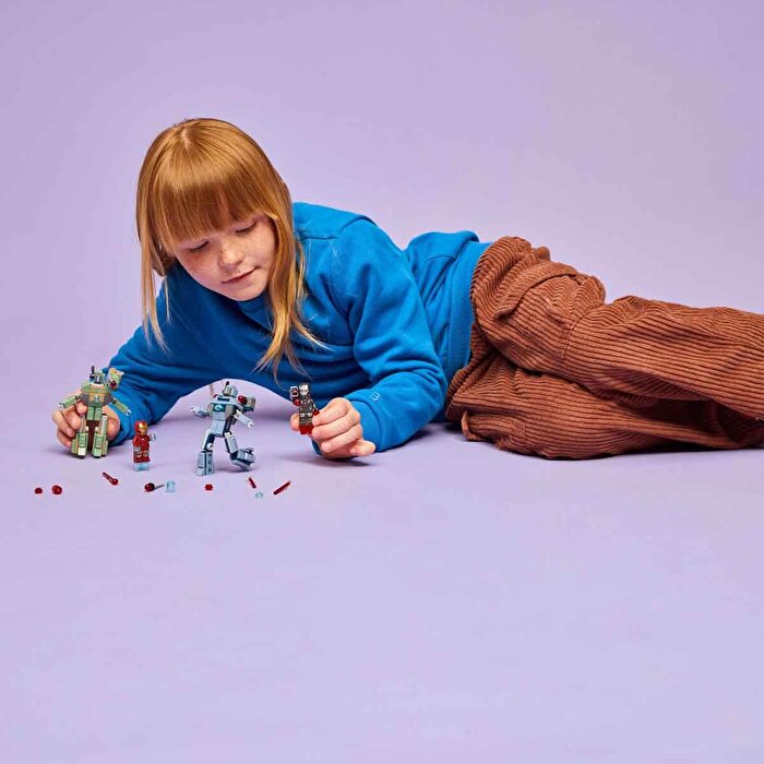 LEGO Marvel Iron Man ve War Machine Hammer İnsansız Hava Araçlarına Karşı 76320