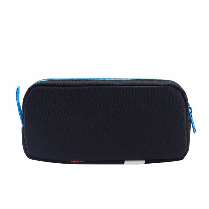 Bubbles Possible Kalem Çantası Mavi Fermuarlı