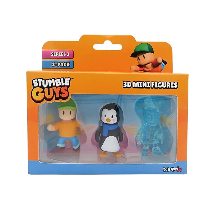 Stumble Guys 3'lü Mini Figür Seti 2 S3 40023