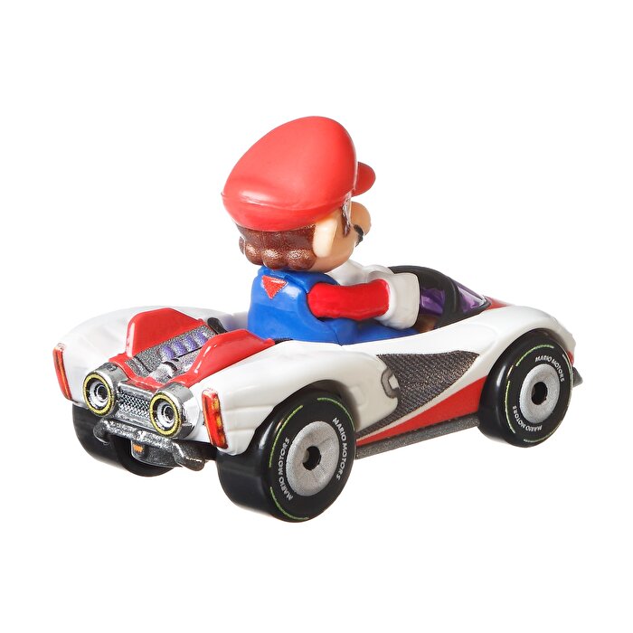 Hot Wheels Mario Kart Karakter Araçlar Mario P-Wing Kart GJH62