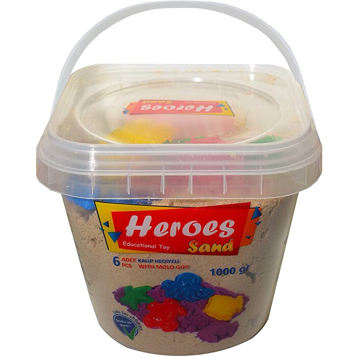 Kovalı Kinetik Kum Beyaz 1000 Gr.