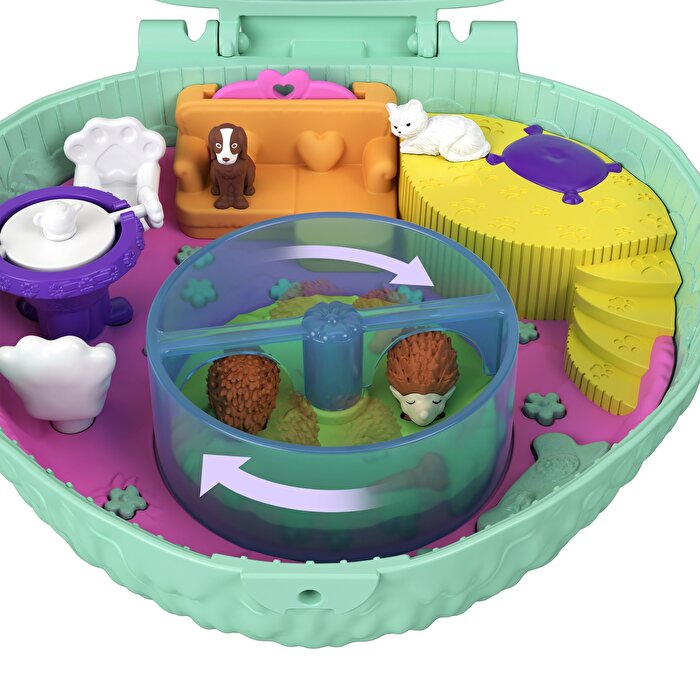 Polly Pocket Kirpi Kafe Kompakt Oyun Seti GTN15