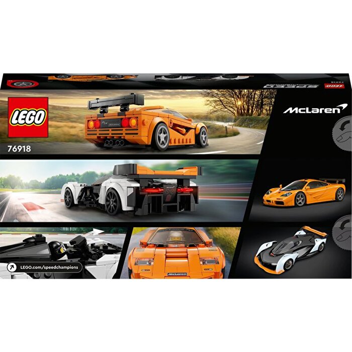 LEGO Speed Champions McLaren Solus GT ve McLaren F1 LM 76918