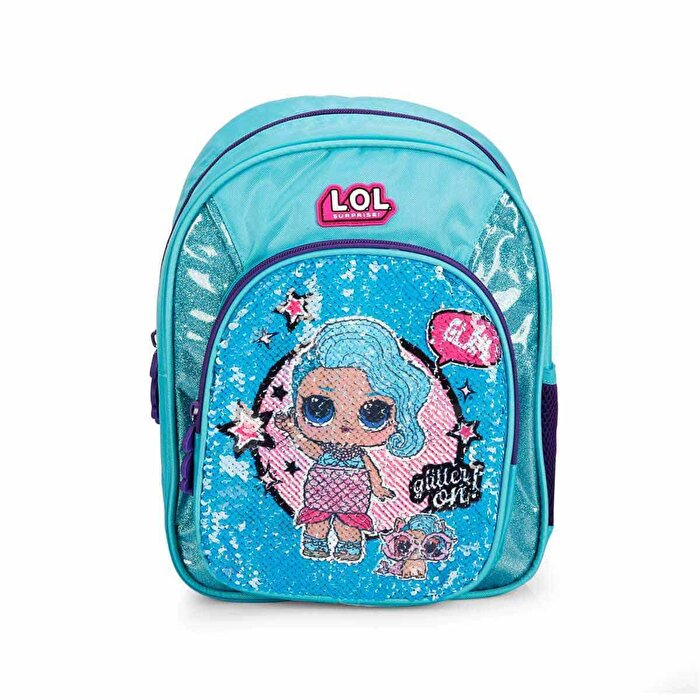 L.O.L. Anaokulu Çantası Pullu Mavi