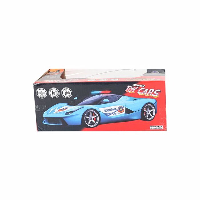 Uzaktan Kumandalı 4 Fonksiyonlu Jandarma Aracı Beyaz