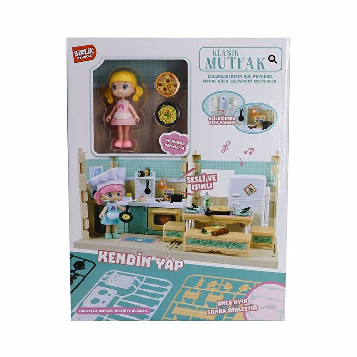 Maya' nın Mi̇ni̇k Evi̇ Işıklı Sesli̇ Mutfak Seti̇